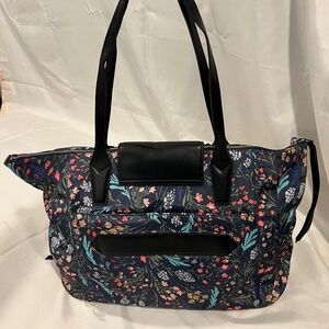 Aimee Kestenberg Flame Nylon Tote Majestic Floral *NWT*